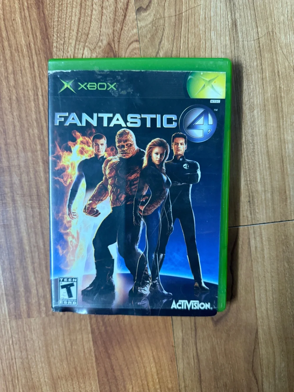 Activision Fantastic 4 Xbox Game - Green Case